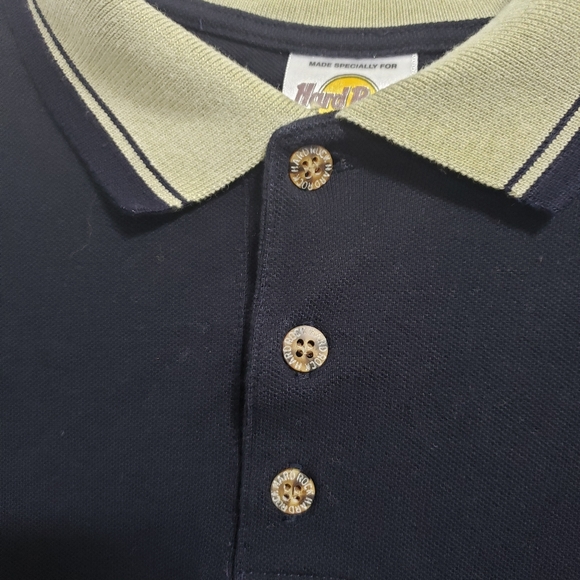 HARD ROCK CAFE Puerto Vallarta Shirt Sleeve Polo Shirt - Picture 5 of 8